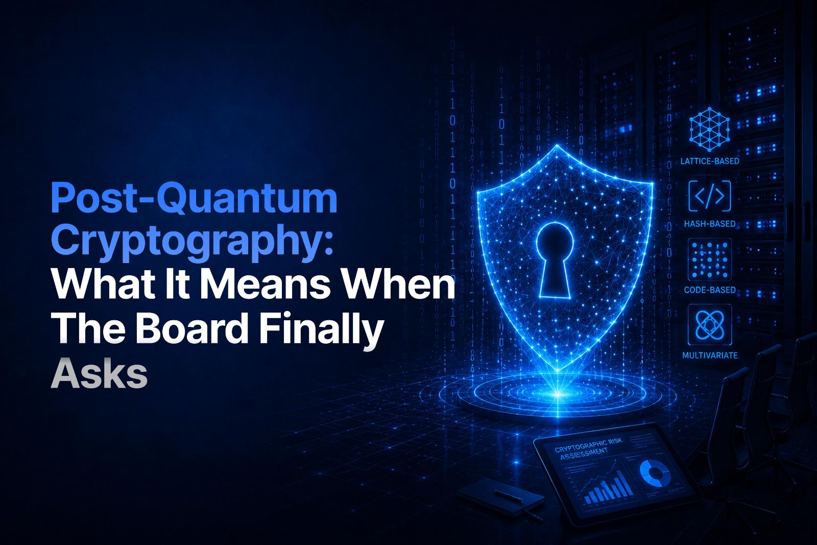 Post-Quantum Cryptography Explained for Executives | Conux AI